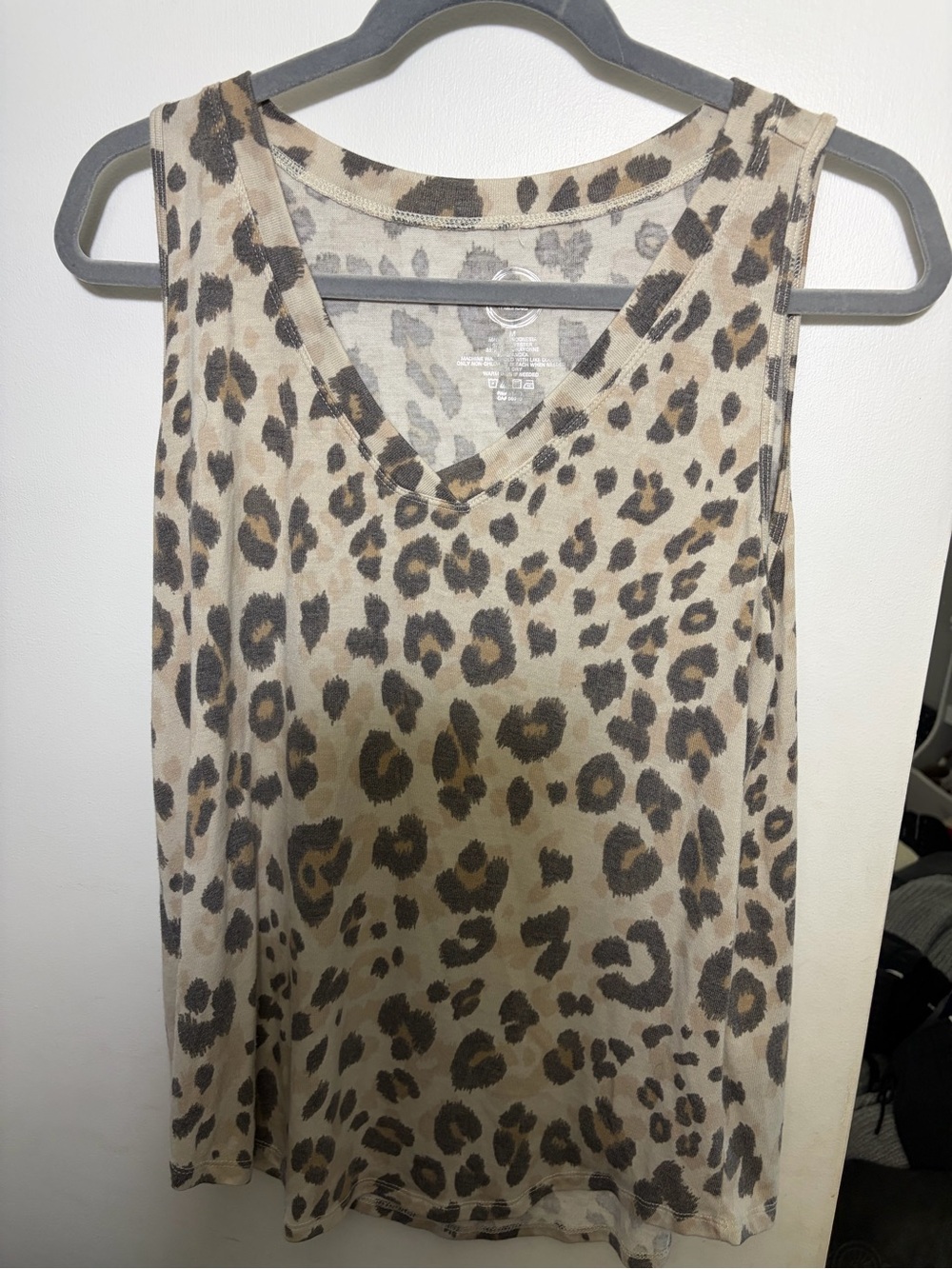 Maurice’s 24/7 women’s  leopard tank medium